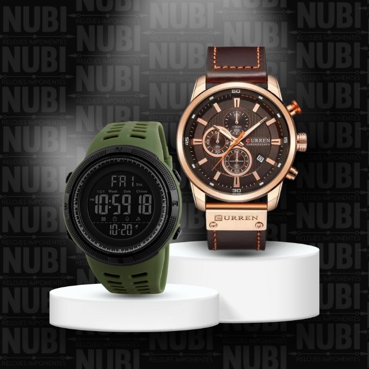 CURREN 8291+SKMEI 1251 - Image 3