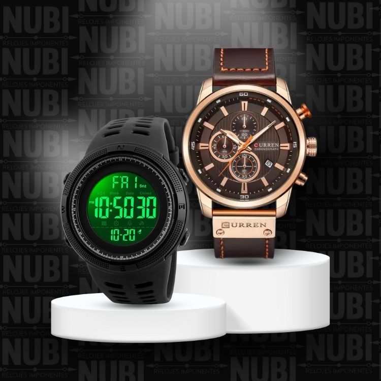 CURREN 8291+SKMEI 1251 - Image 2