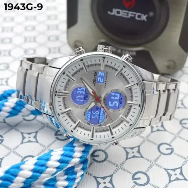 RELOJ JOEFOX DOBLE HORA EDICIÓN LIMITADA