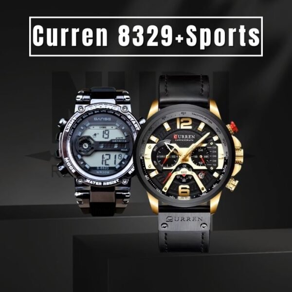 CURREN 8329+RELOJ SPORTS