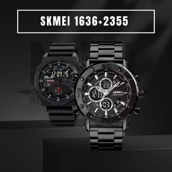 RELOJ 1636 NEGRO+ 2355